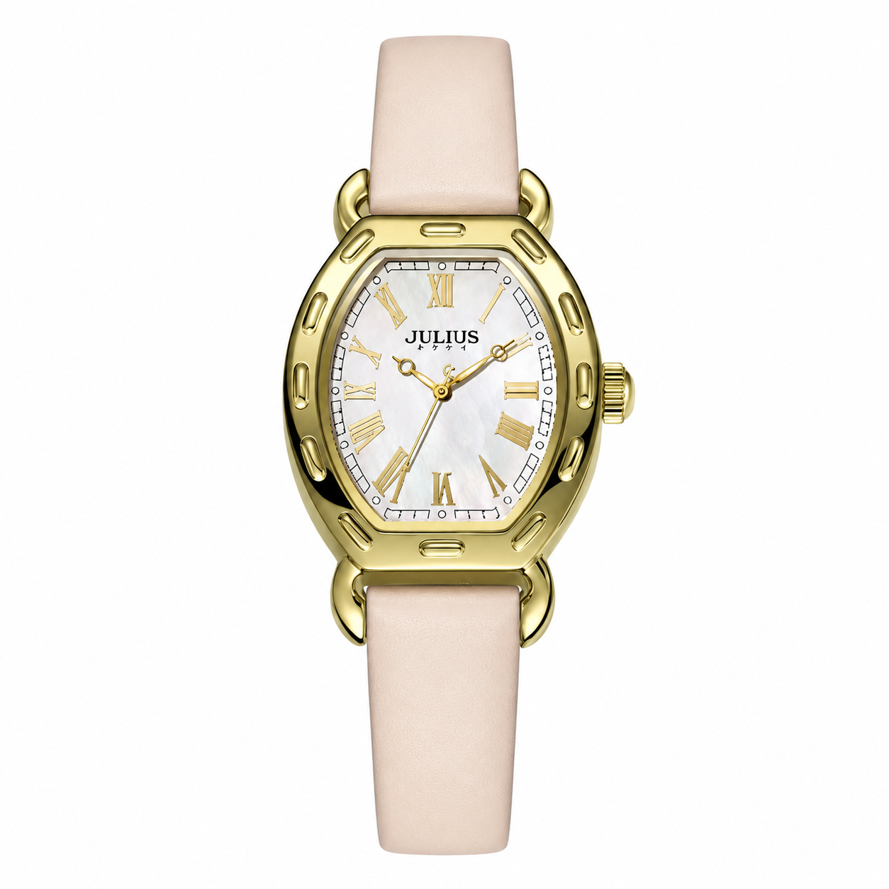 [ NEW VERSION COLOR ] Đồng Hồ Nữ JA-544 Julius Hàn Quốc Dây Da