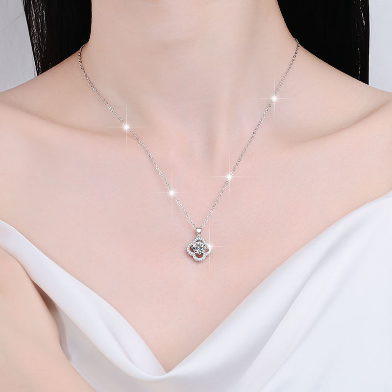 Dây chuyền Moissanite Cao Cấp ES437-HK041