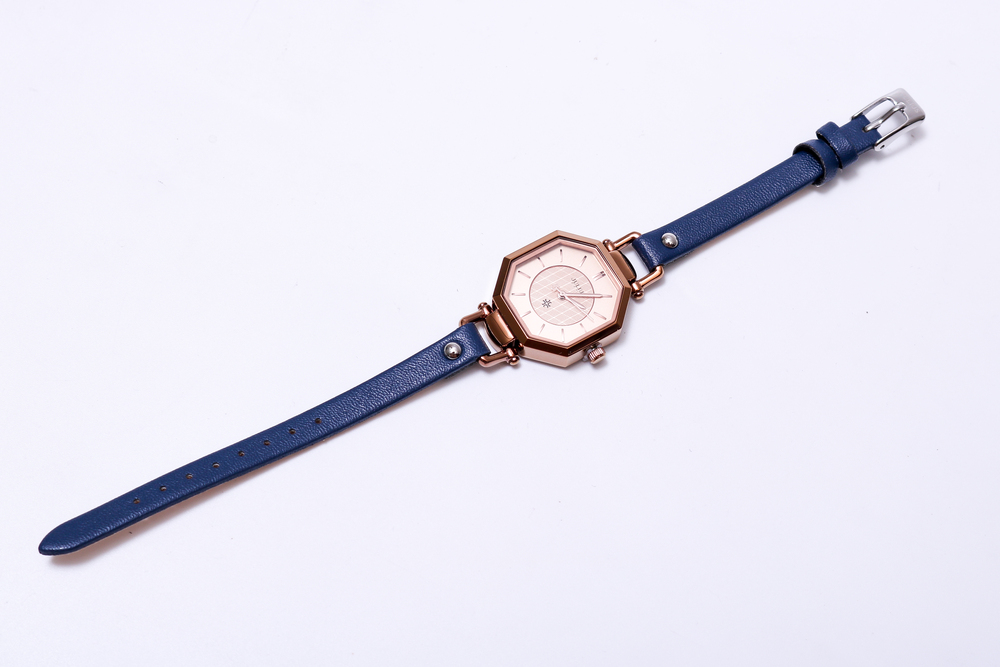 Đồng Hồ Nữ JA-750E Julius Hàn Quốc Dây Da (Xanh)