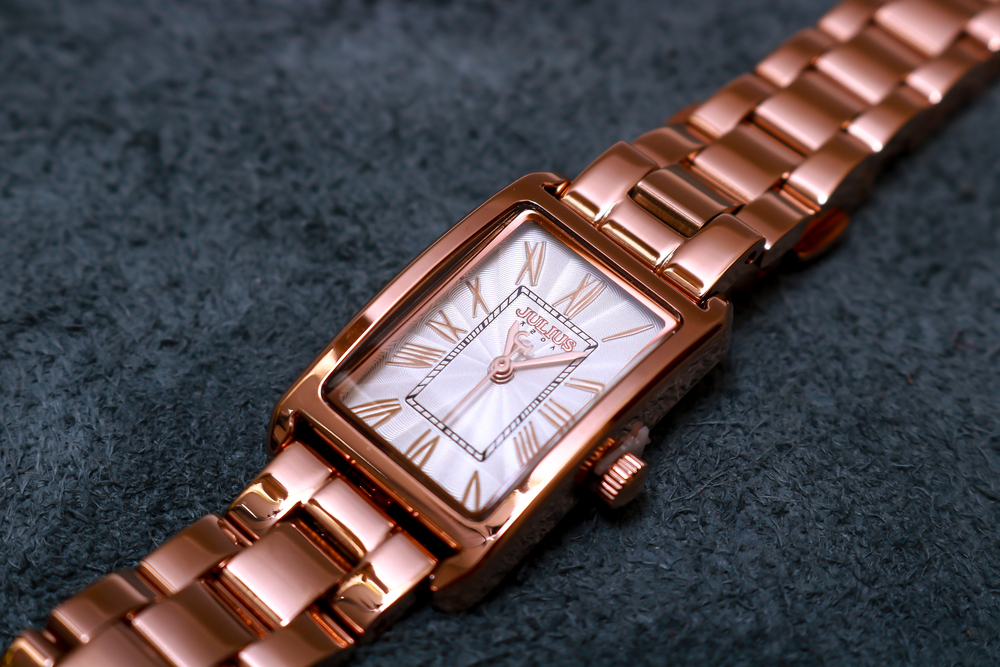 Combo Đồng Hồ Dây Thép Julius JA-1338B1 + Dây Chuyền ESME ES482