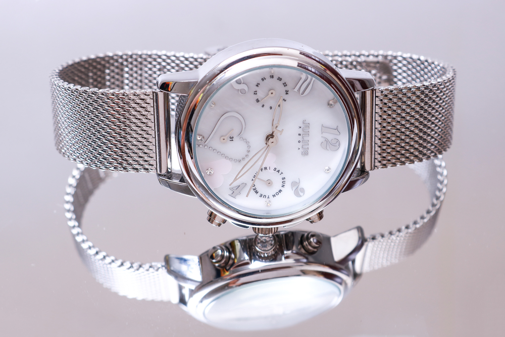 Đồng Hồ Nữ JA-844B2 Julius Hàn Quốc Dây Thép
