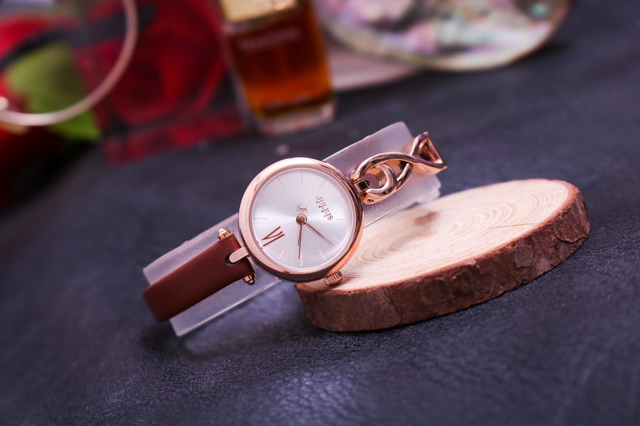 Đồng Hồ Nữ JA-1351B Julius Hàn Quốc Dây Da  (Nâu)