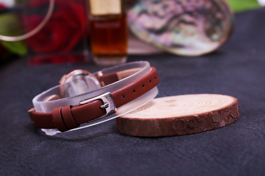 Đồng Hồ Nữ JA-1351B Julius Hàn Quốc Dây Da  (Nâu)