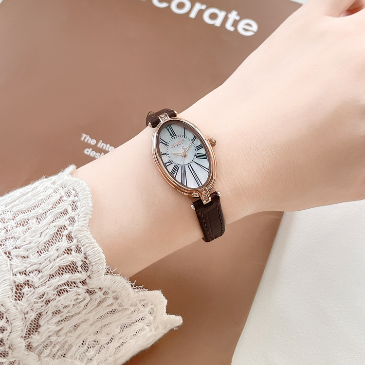 Đồng Hồ Nữ JA-1555 Julius Hàn Quốc Dây Thép (5 màu)