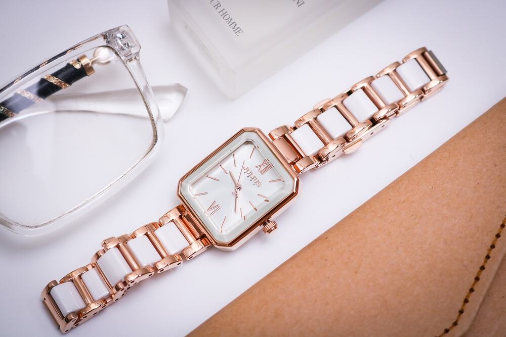 Đồng Hồ Nữ JA-1273 Julius Hàn Quốc Dây Đá ceramic (4 Màu)