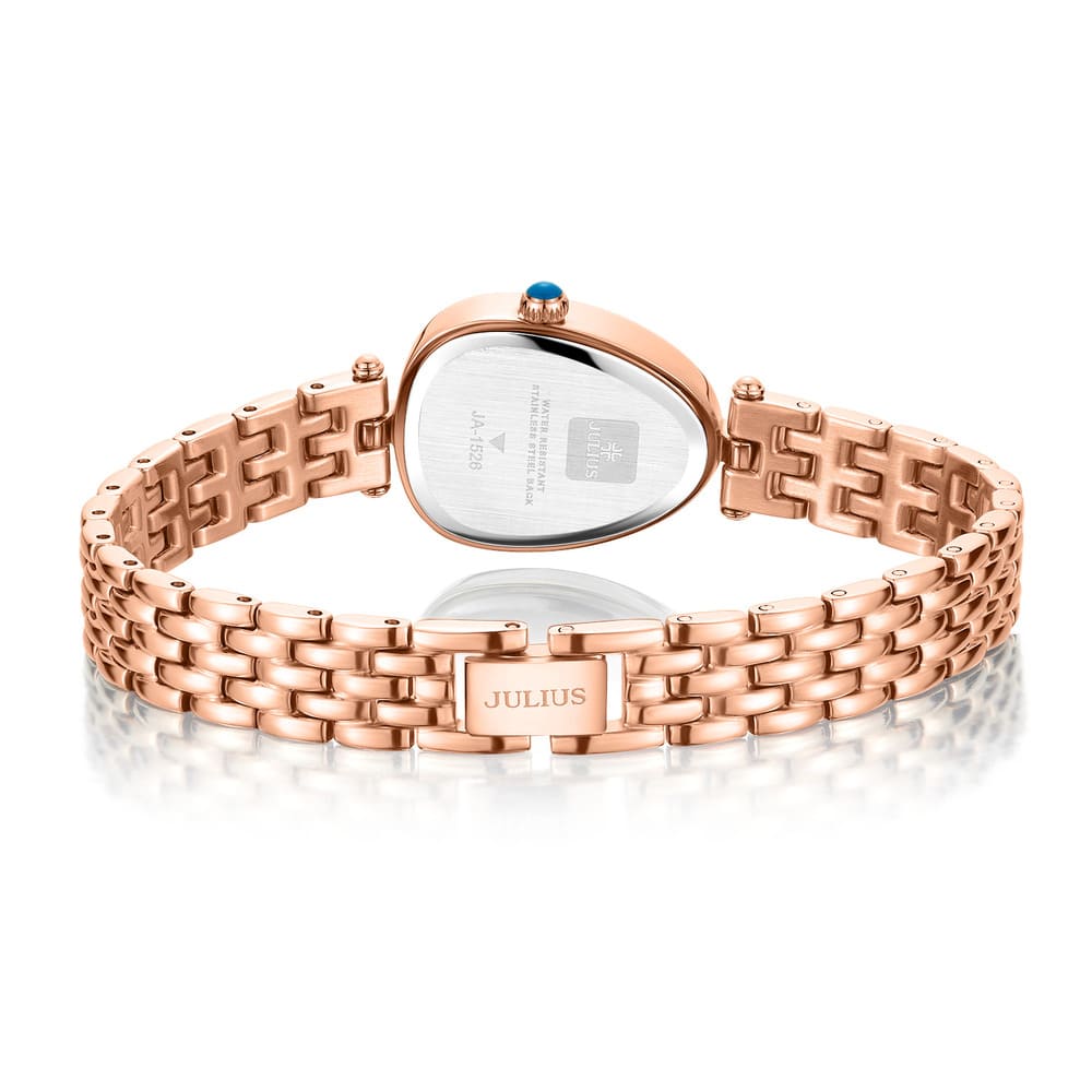 Combo  Đồng Hồ Nữ JA-1526D Julius Hàn Quốc  + Dây Chuyển  ESME ES482