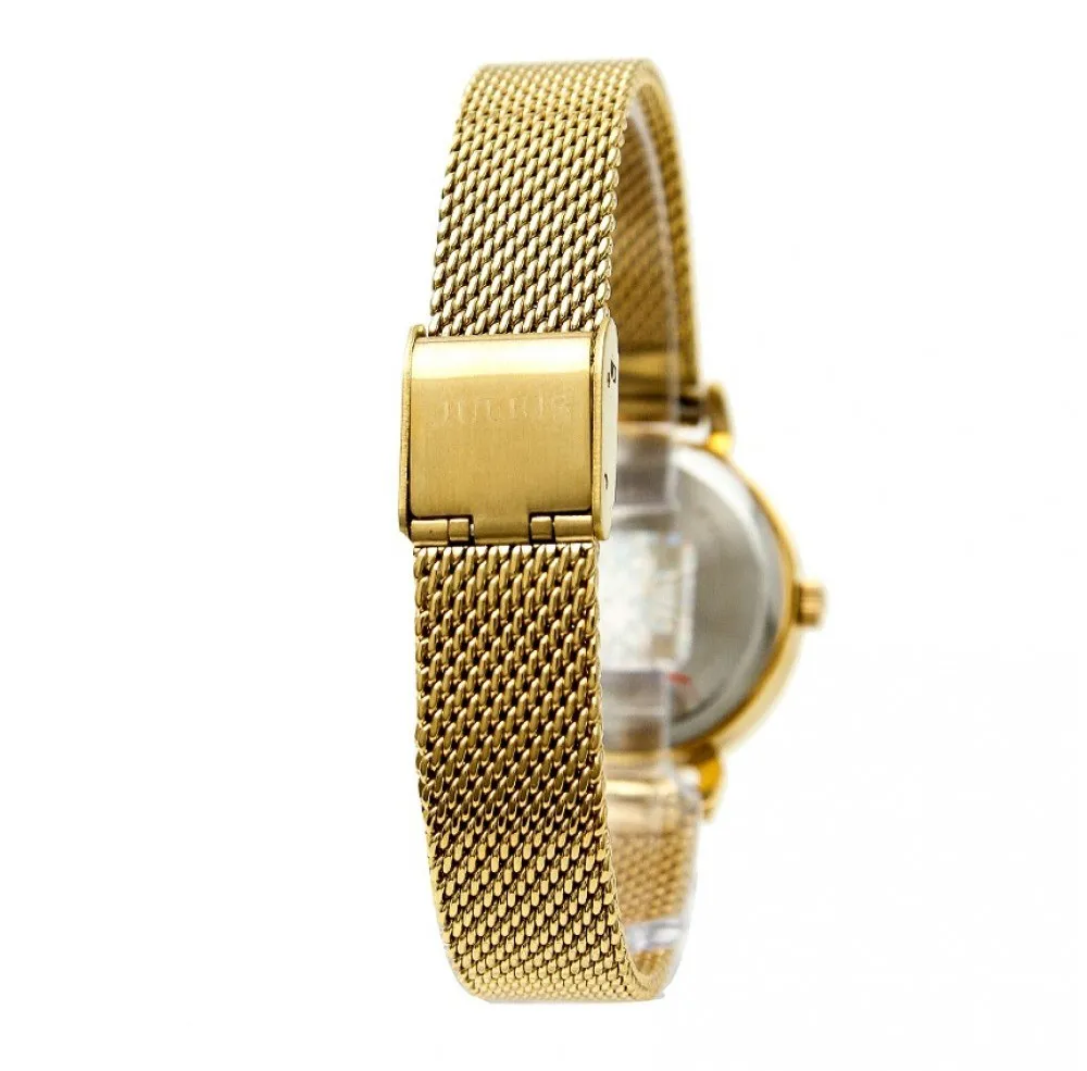 Đồng Hồ Nữ JA-732D Julius Hàn Quốc Dây Thép