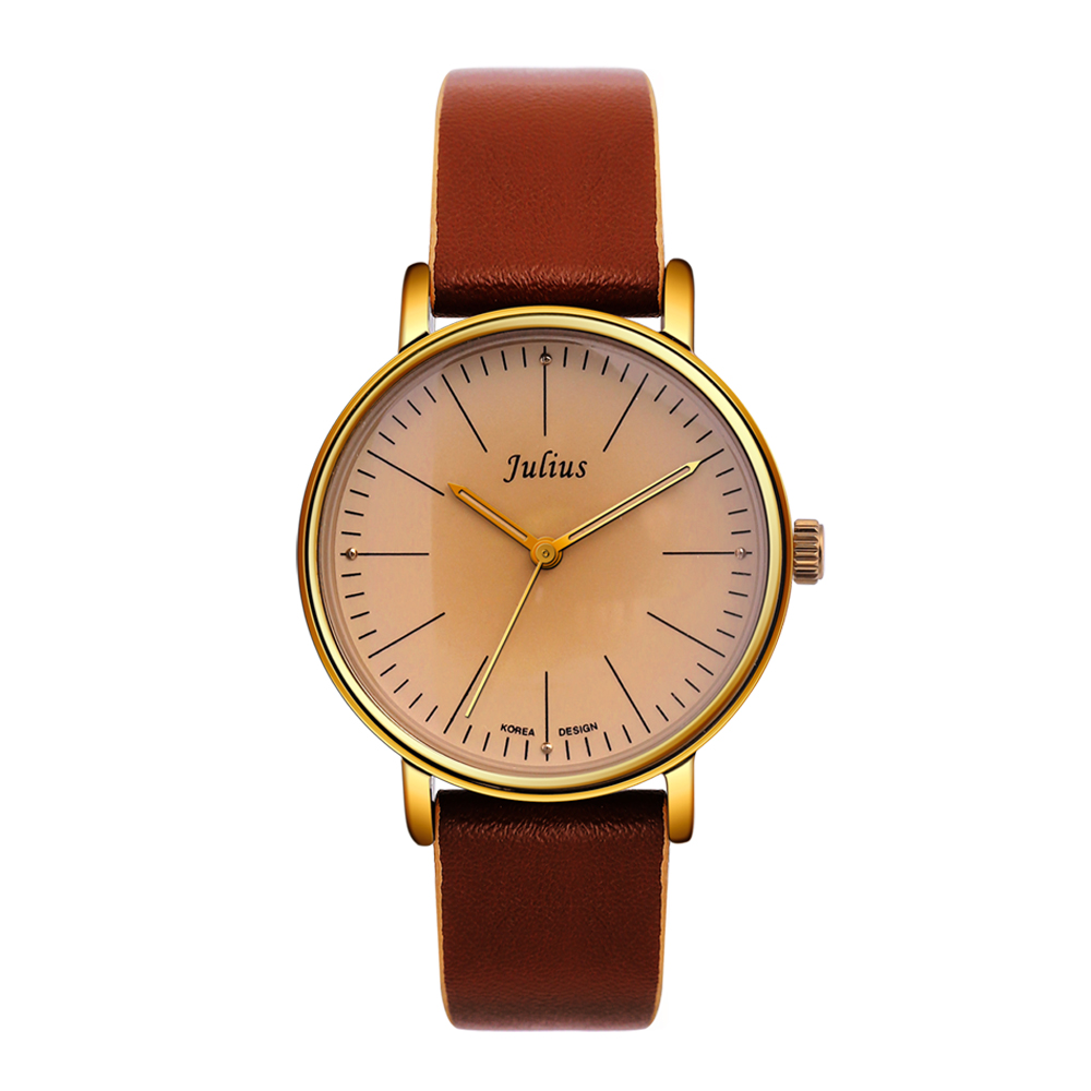 Combo Đồng Hồ Nữ JA-814LE  Julius  + Dây Chuyền ESME ES482