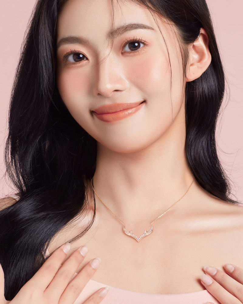 Dây chuyền JULIUS JSP-0023  (Vàng Hồng)