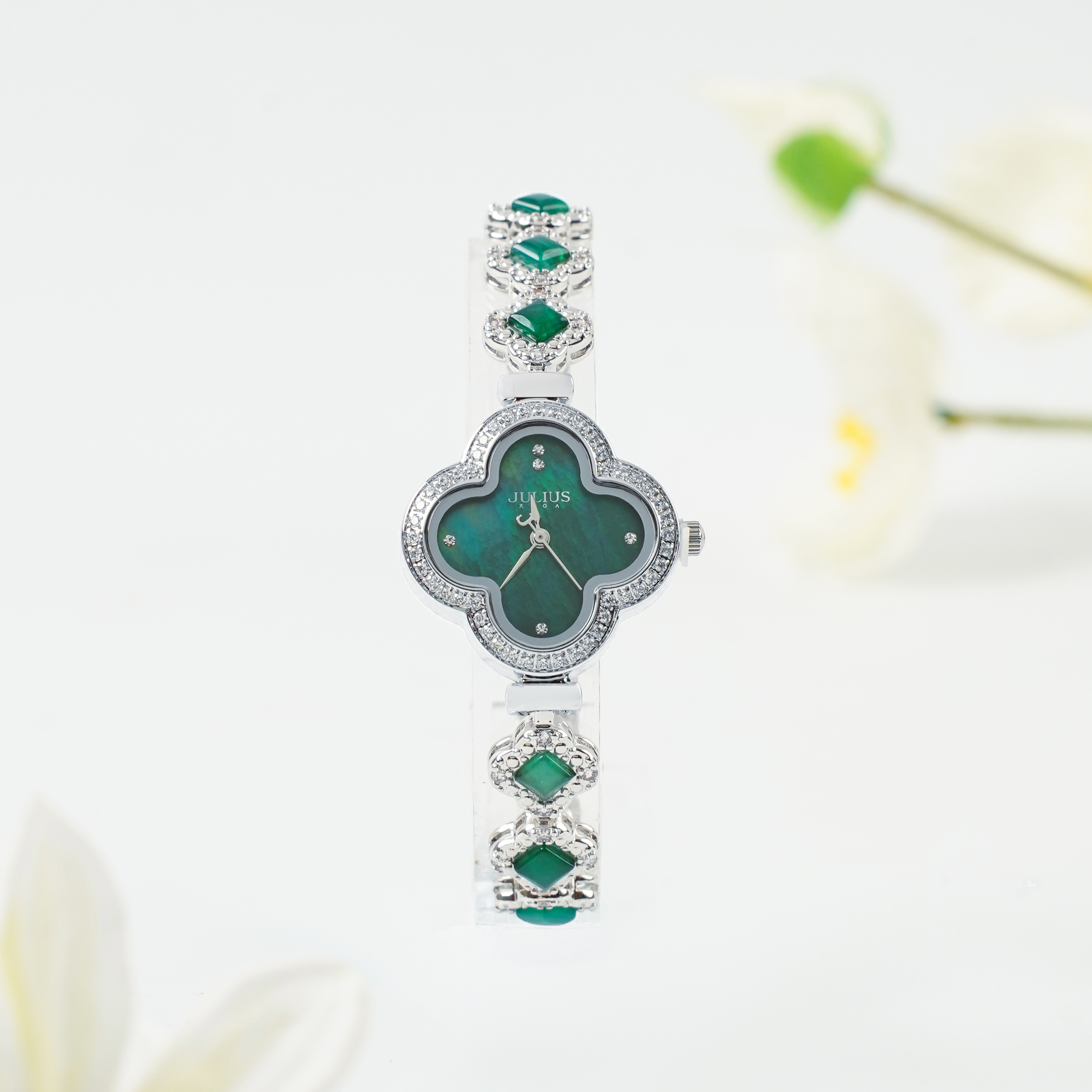 [New Arrival] Đồng Hồ Nữ JA-1545 Julius Dây Thép (Nhiều Màu)
