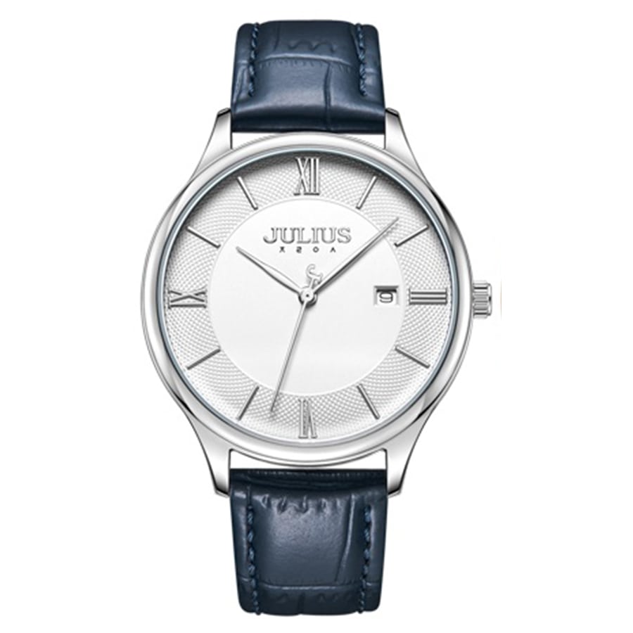 Đồng Hồ Nam JA-1328M Julius Hàn Quốc Dây Da (2 Màu)