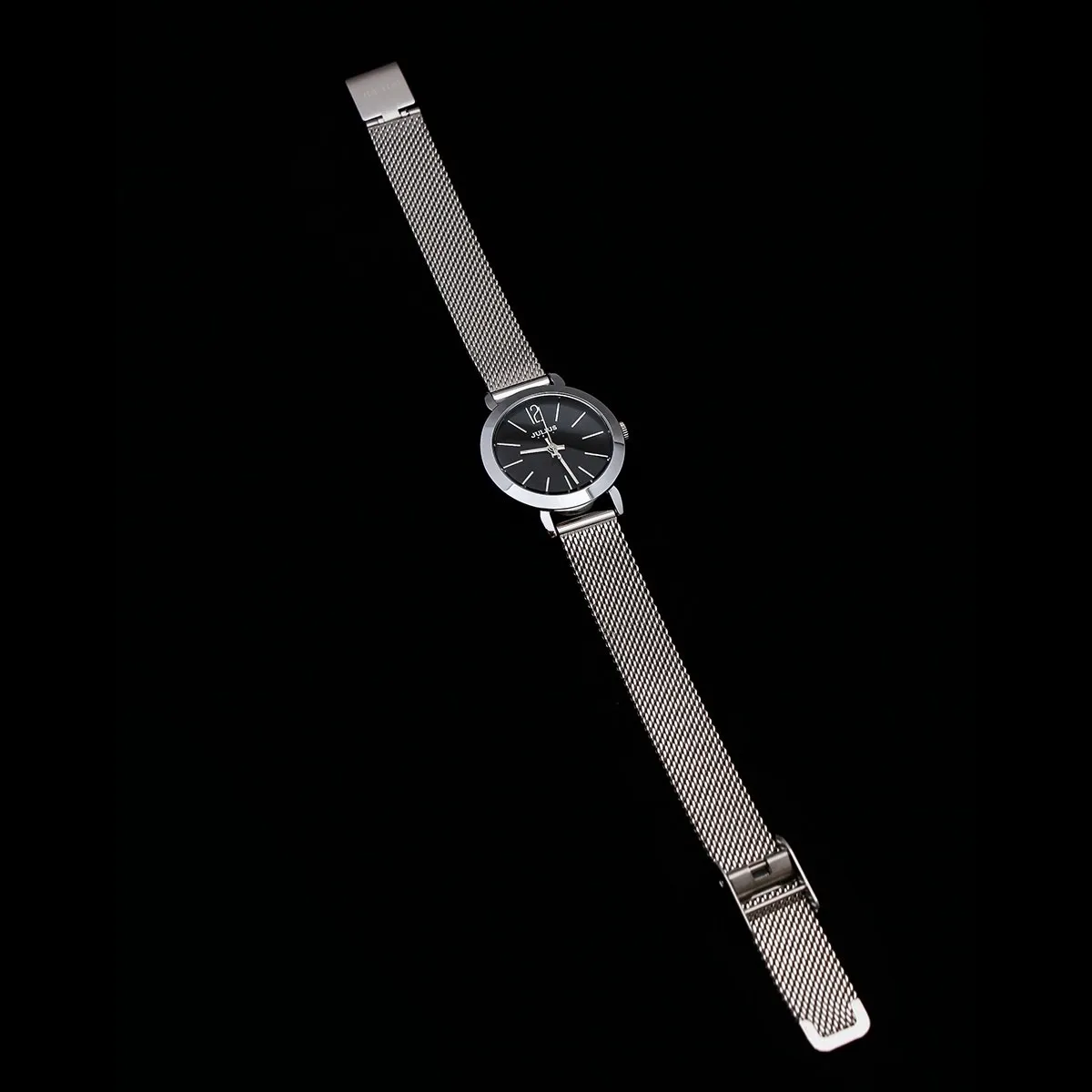 Đồng Hồ Nữ JA-732B Julius Hàn Quốc Dây Thép