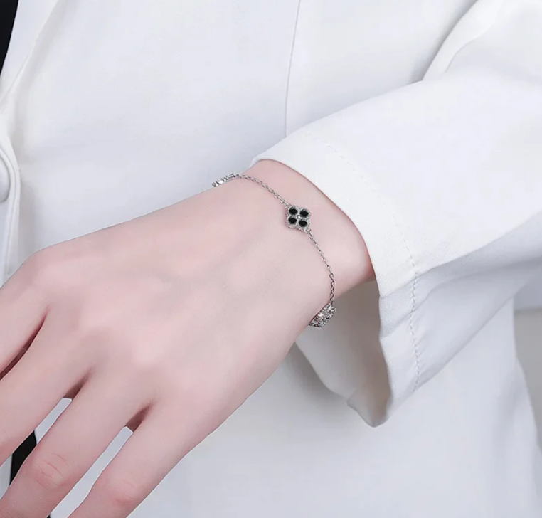 Lắc Tay  Moissanite Cao Cấp  ESME ES410-QCS008