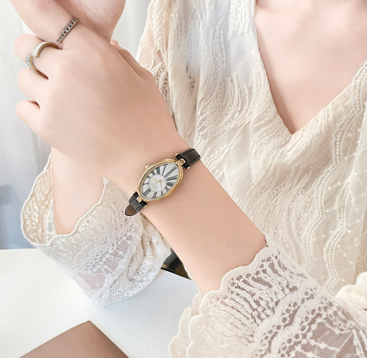 Đồng Hồ Nữ JA-1555 Julius Hàn Quốc Dây Thép (5 màu)