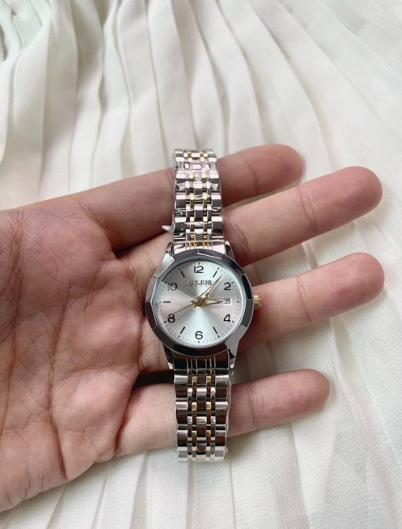 Đồng hồ nữ Julius Hàn Quốc JA-1471 Dây Thép