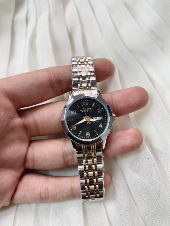 Đồng hồ nữ Julius Hàn Quốc JA-1471 Dây Thép