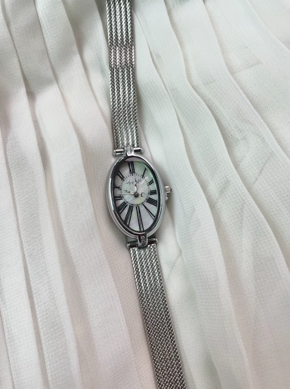 Đồng Hồ Nữ JA-1555 Julius Hàn Quốc Dây Thép (5 màu)