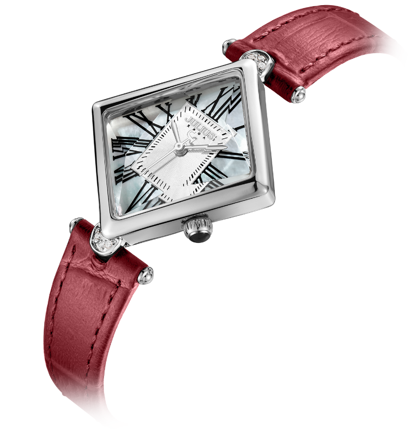 Đồng Hồ Nữ JA-1527 Julius Hàn Quốc Dây Da (3 Màu)