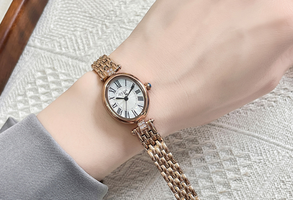Đồng Hồ Nữ JA-1524 Julius Hàn Quốc Dây Da (3 Màu)