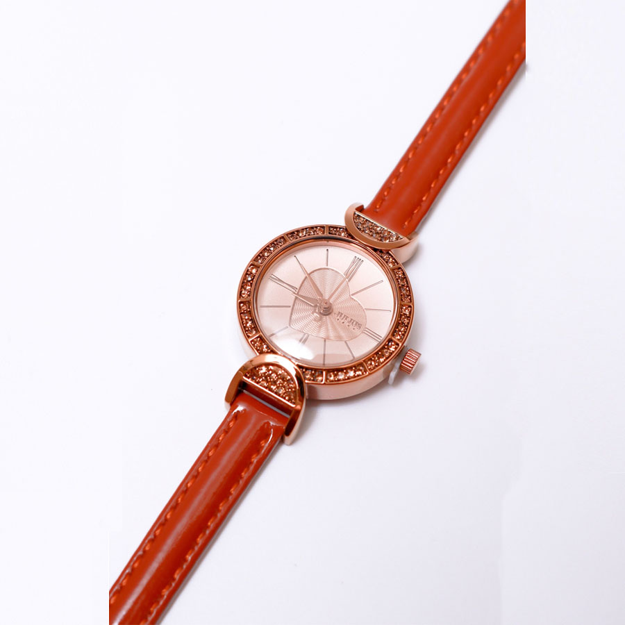 Combo Quà Tặng Đồng Hồ Nữ JA-779E Kèm Dây Mesh