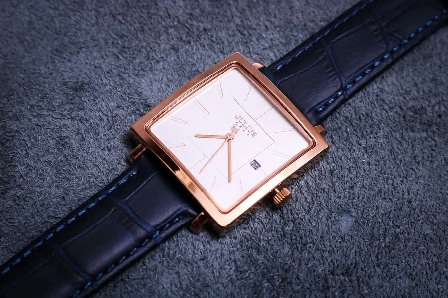 Đồng Hồ Nam JA-1207B Julius Hàn Quốc Dây Da (2 màu)