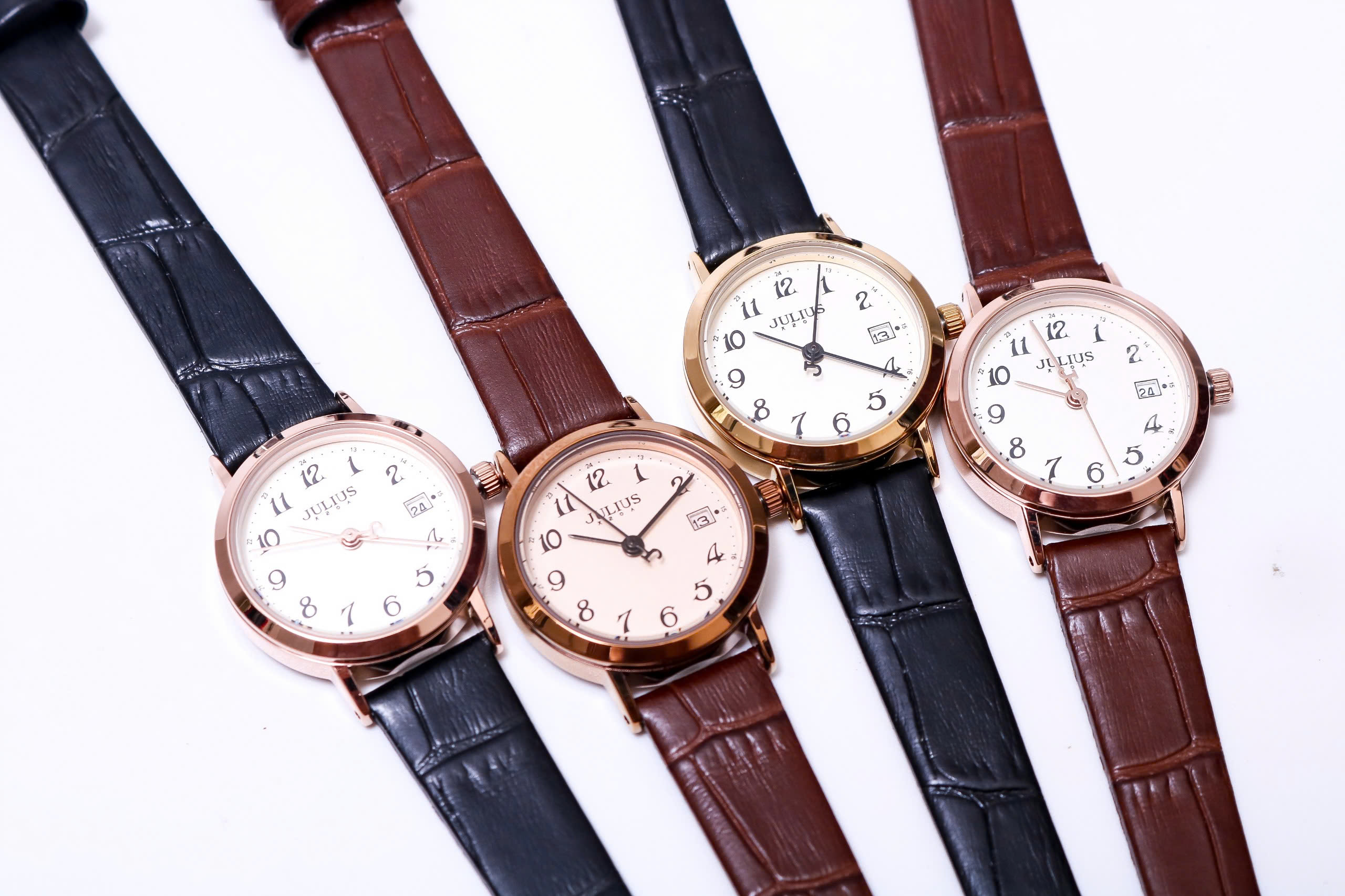 Đồng hồ Nữ  JA-1404 Julius Hàn Quốc (4 màu)