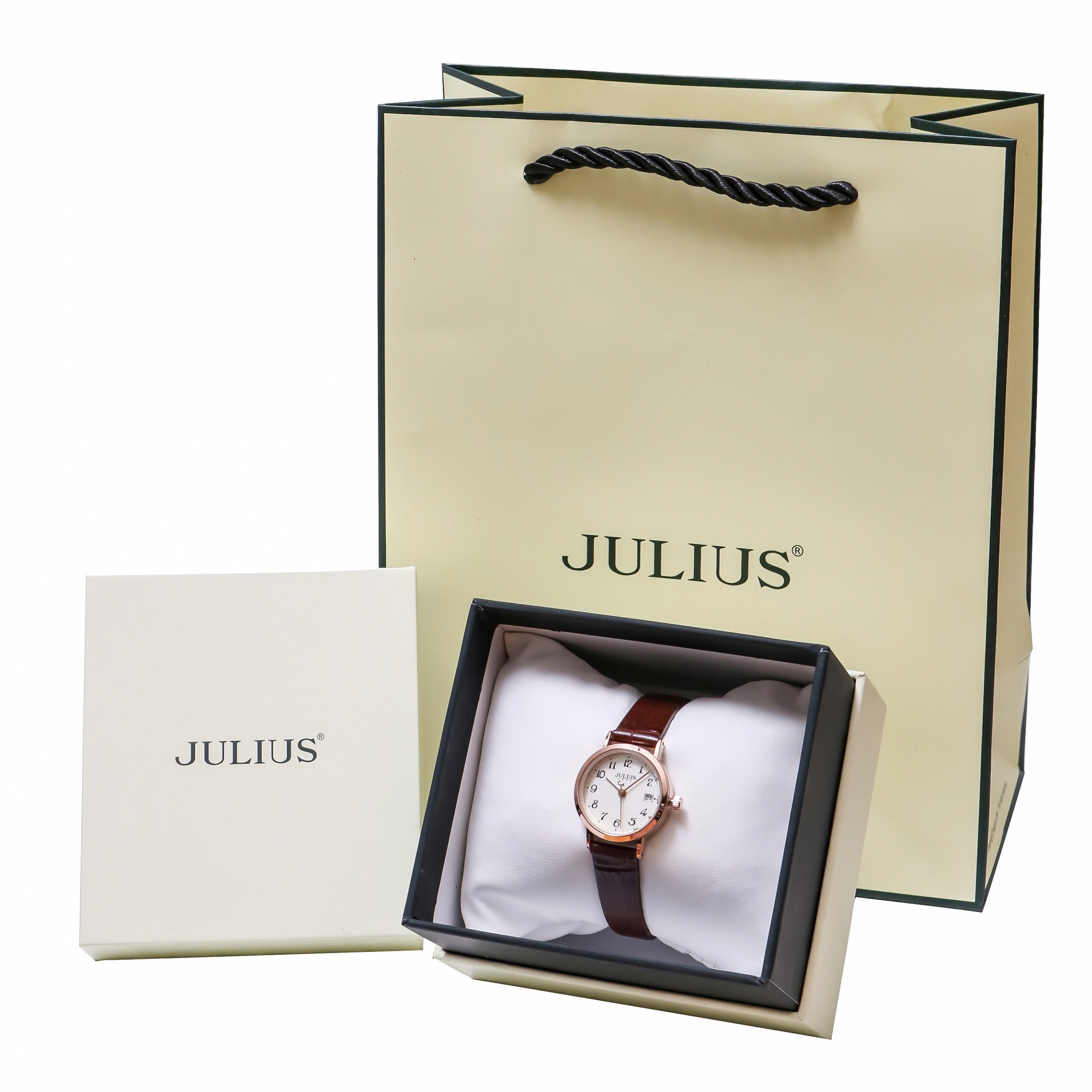 Đồng hồ Nữ  JA-1404 Julius Hàn Quốc (4 màu)