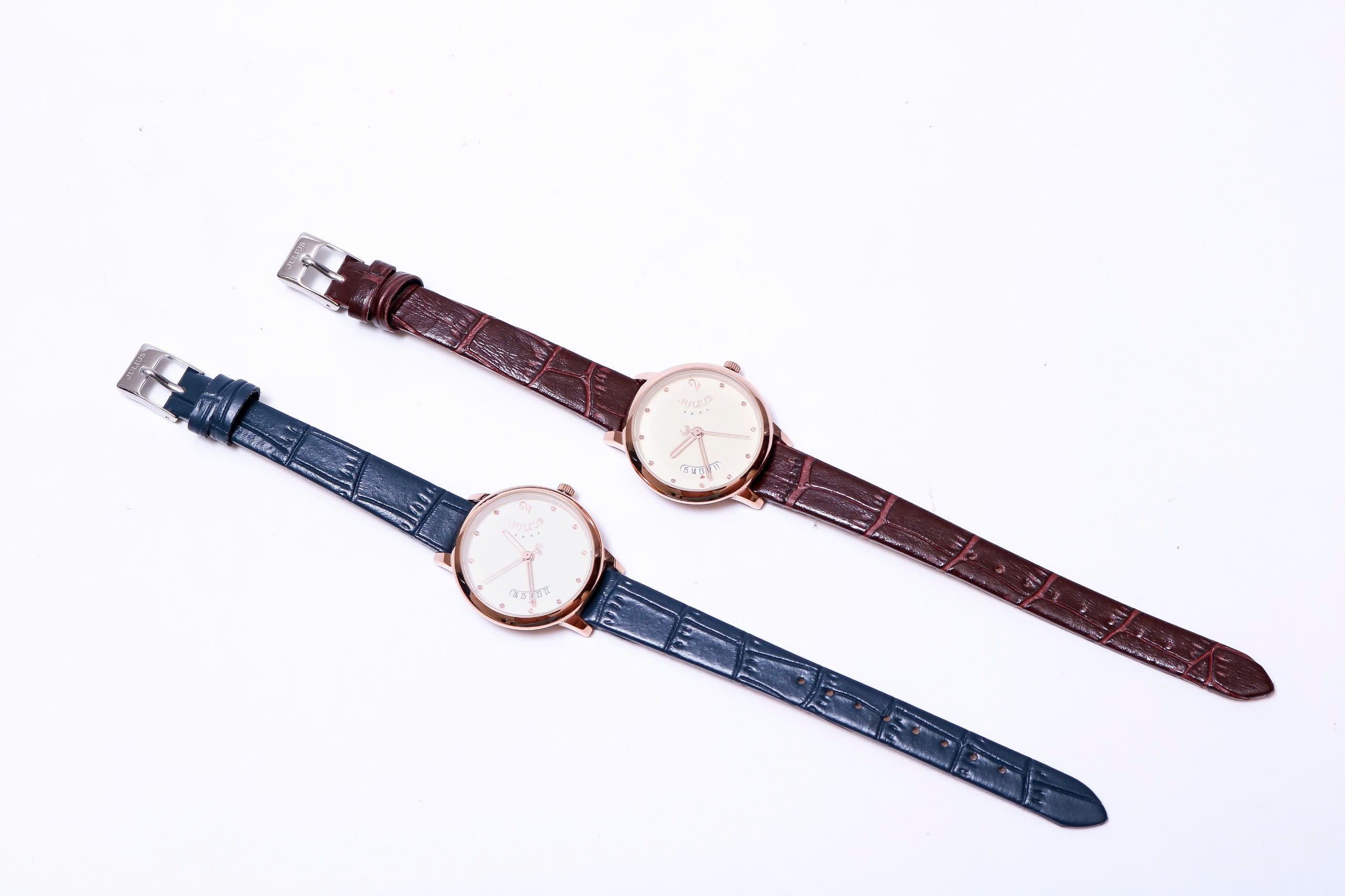 Combo Quà Tặng Đồng Hồ Nữ JA-1391L Julius + Nữ trang JSP0008