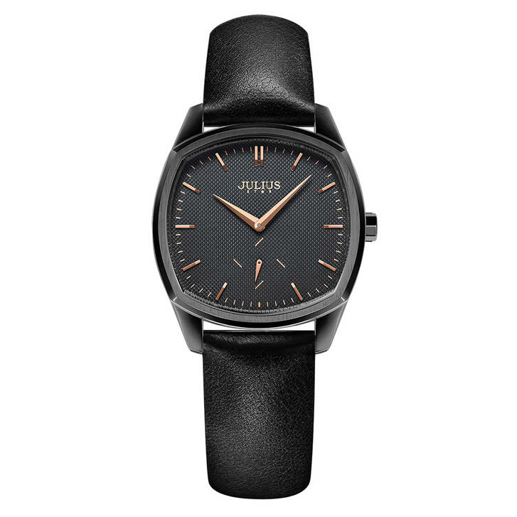 Đồng Hồ Nữ JS-014L Julius Star Hàn Quốc Dây Da (3 Màu)