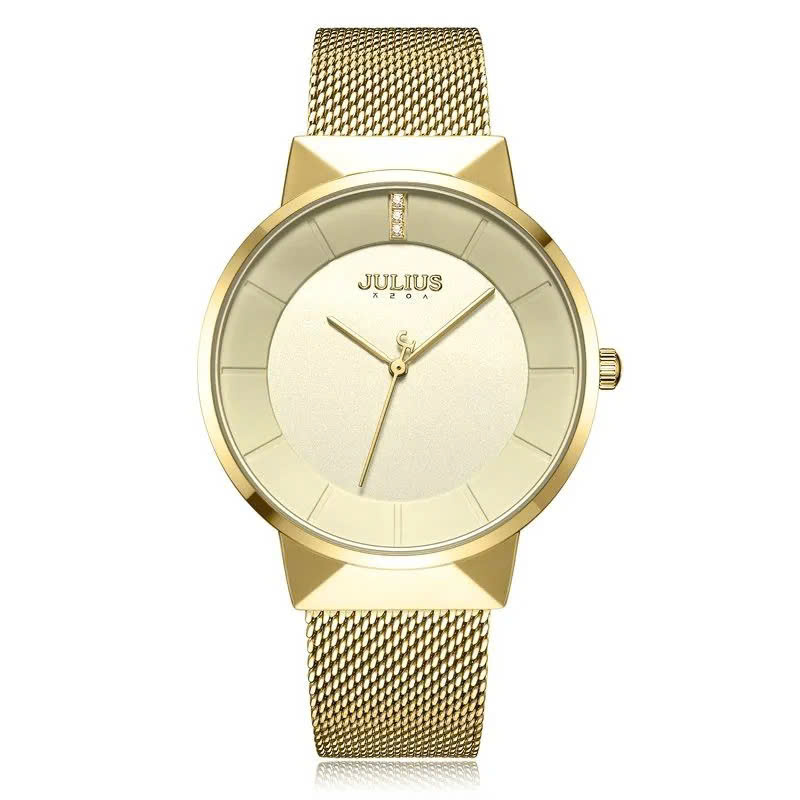 Đồng Hồ Nam JA-1104MB Julius Hàn Quốc Dây Thép