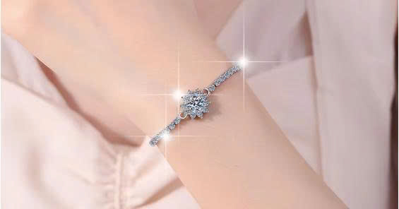 Dây chuyền Moissanite Cao Cấp ES428AS-SL005