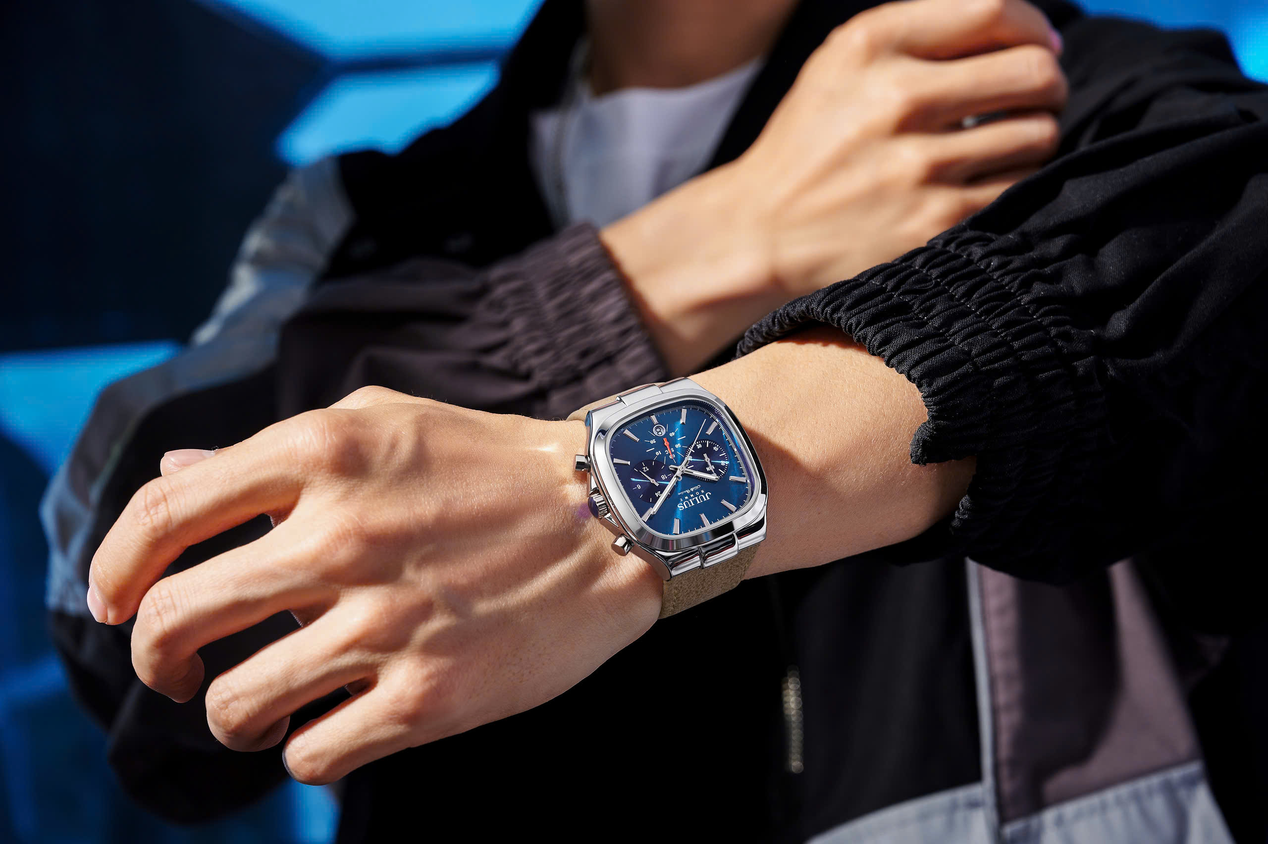 Đồng Hồ Nam Julius JAH-151 ( 3 Màu )