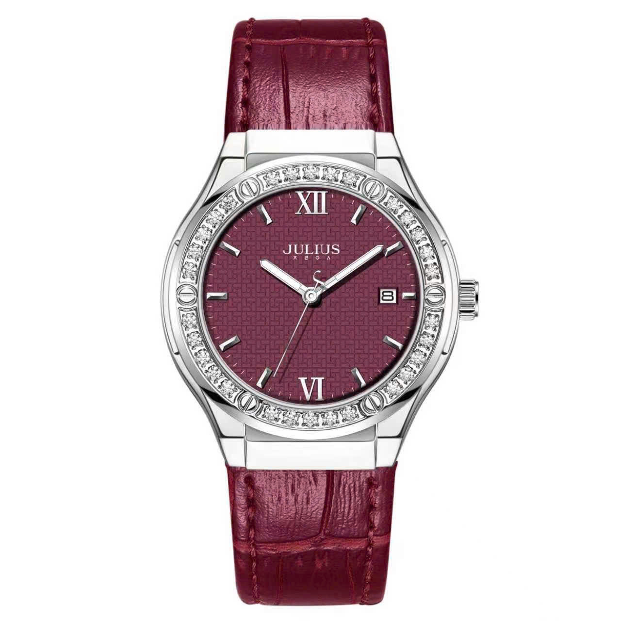 Combo Đồng Hồ Nữ  Julius JA-1395F  + Nữ Trang ESME ES482