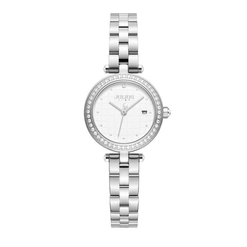 Đồng Hồ Nữ JULIUS STAR JS-049 Hàn Quốc kính sapphire (3 Màu)