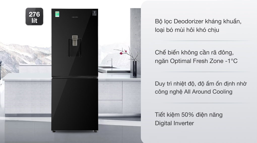 Tủ lạnh Samsung  RB27N4190BU/SV Inverter 276 lít Kho Điện Máy Pro Hà Nội