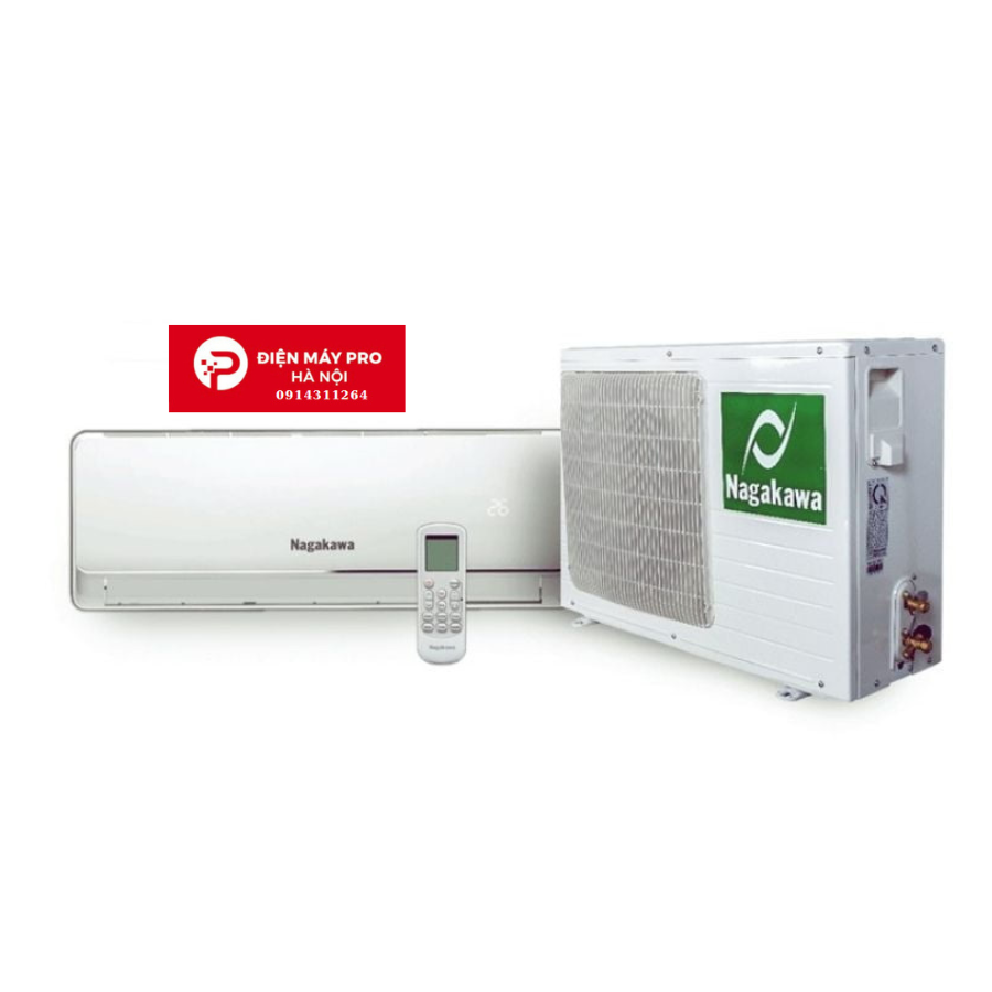 Điều hòa Nagakawa Inverter 12000 BTU 1 chiều NIS-C12R2T29 gas R-32 Điện Mấy Pro Giá Rẻ Nhất HN