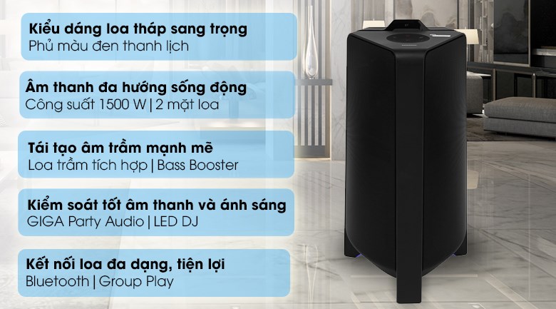 Loa Tháp Samsung MX-T70/XV