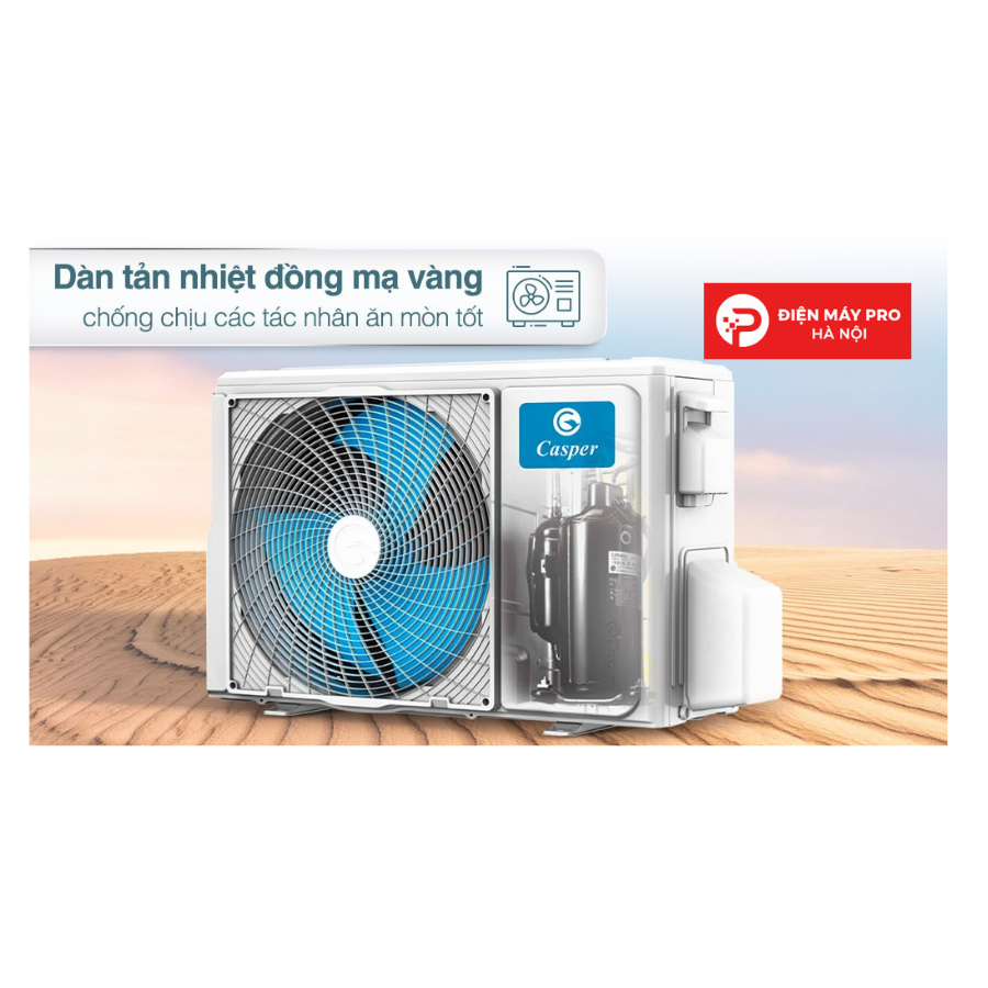 Điều hòa Casper Inverter 9000 BTU 1 chiều TC-09IS35 gas R-32 100% Chính Hãng