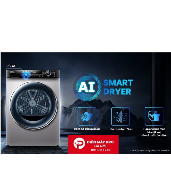 Máy giặt Aqua Inverter 11 kg AQD-DD1101G.PS  Điện Máy Pro Giá Rẻ Nhất Mới 100%