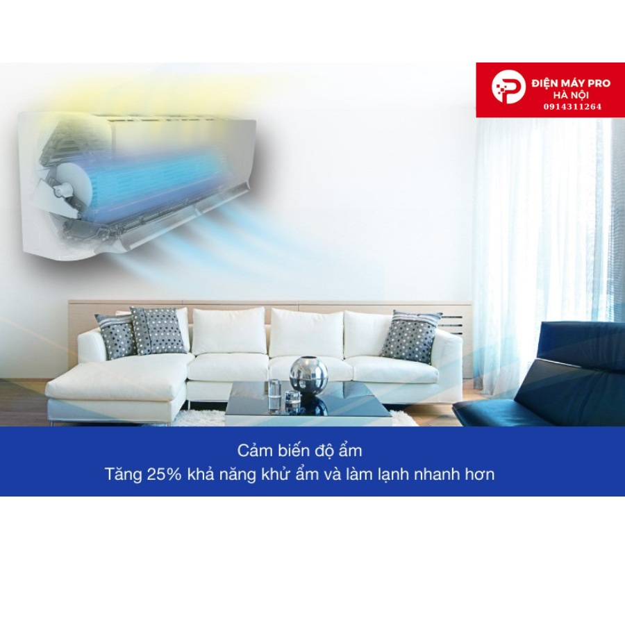 Máy lạnh 2 chiều Daikin Inverter 1.5 HP FTHF35RVMV Giá Rẻ Mới 100%