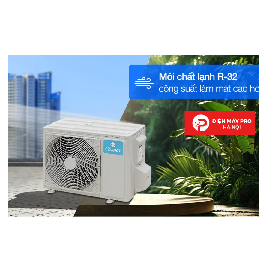 Điều hòa Casper Inverter 18000 BTU 1 chiều TC-18IS36 gas R-32 Chính Hãng