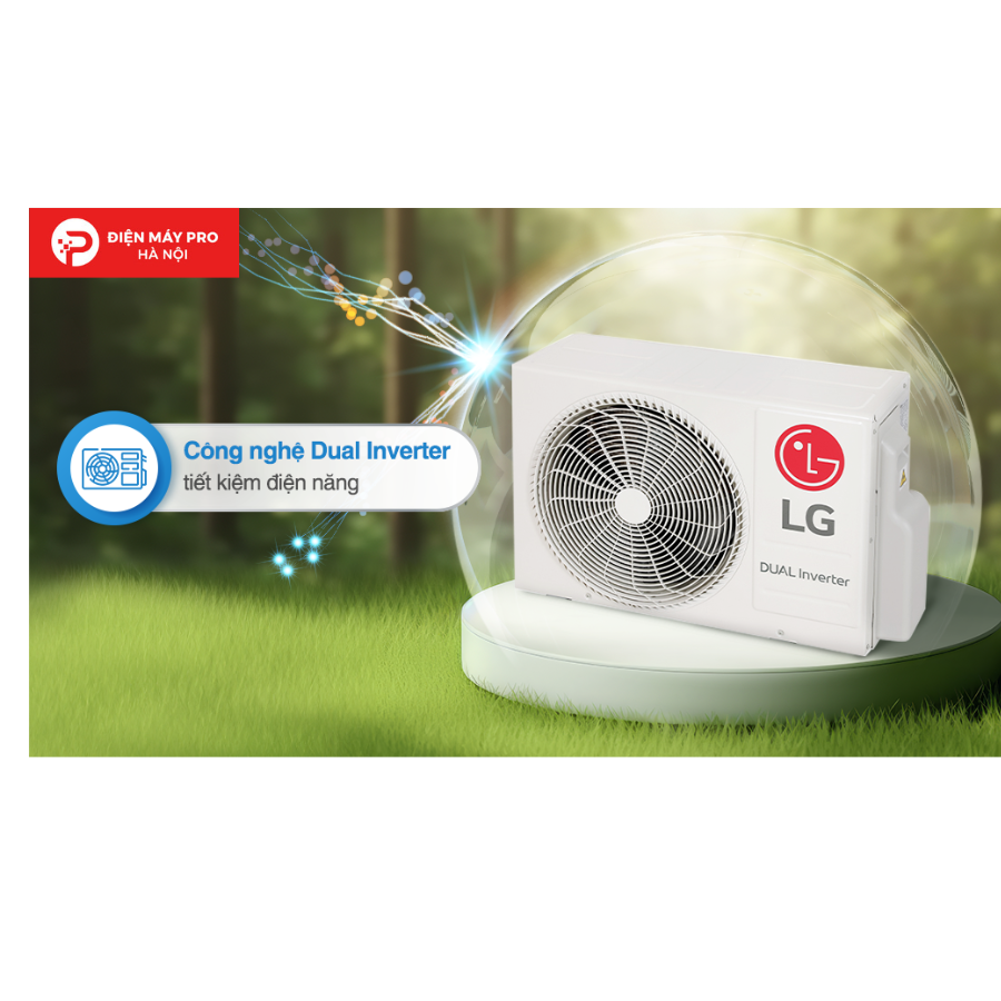 Điều hòa LG Inverter 9000 BTU 1 chiều V10WIN1 Chính Hãng Mới 100%