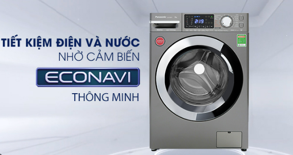 Máy giặt sấy Panasonic Inverter 9 Kg NA-V90FC1LVT