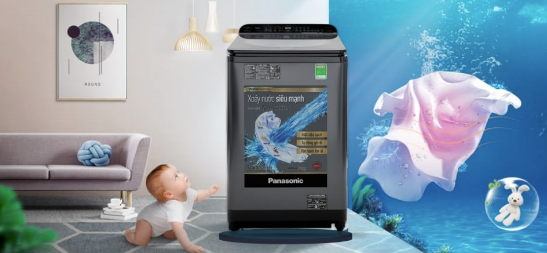 Máy giặt Panasonic Inverter 9.5 kg NA-FD95X1LRV Kho ĐIện Máy Pro Giá Rẻ Nhất Mới 100%