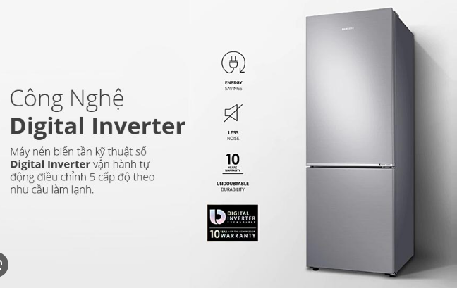 Tủ lạnh Samsung Inverter 280 lít RB27N4010S8/SV  Kho Điện Máy Pro Hà Nội Giá Rẻ