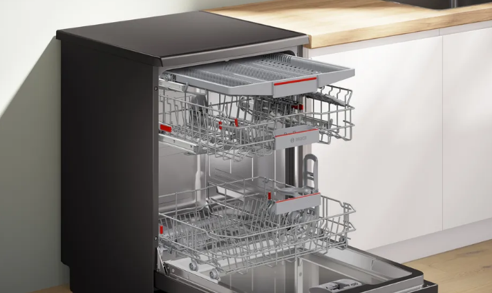 Máy rửa bát Bosch 13 bộ SMS4HMC01R SERIE 4 ĐỘC LẬP MẶT ĐEN Mới 100% Kho Điện Máy Pro Hà Nội