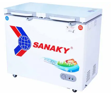 Tủ đông Sanaky 2 ngăn 280 lít VH-2899W2K Giá Rẻ Nhất