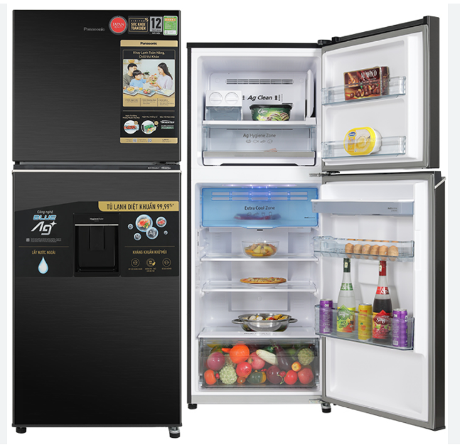 Tủ lạnh Panasonic Inverter 326 lít NR-TL351GVKV Giá Rẻ Mới 100%