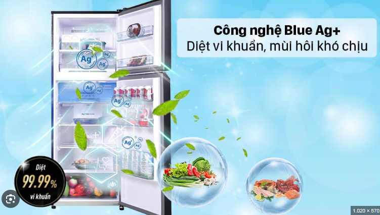 Tủ lạnh Panasonic Inverter 366 lít NR-TL381VGMV Rẻ Nhất Hà Nội