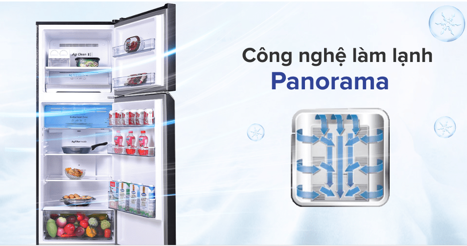Tủ lạnh Panasonic Inverter 366 lít NR-TL381VGMV Rẻ Nhất Hà Nội